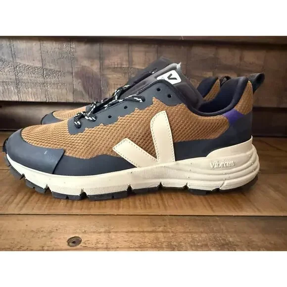 VEJA Dekkan Alveomesh Shoes Women Sz 8 Brown Trail Running Vibram Sole NEW - Picture 7 of 11